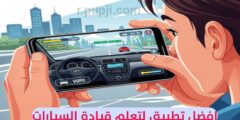تطبيق لتعلم قيادة السيارات من خلال الهاتف
